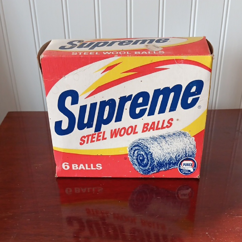 Vintage Supreme Steel Wool Kitchen decor